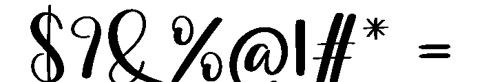 Quilt Font OTHER CHARS
