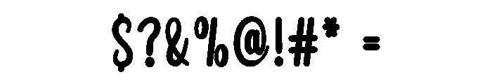 Quince Font OTHER CHARS
