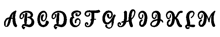 Quince Font UPPERCASE