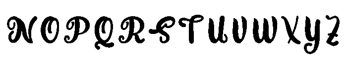 Quince Font UPPERCASE