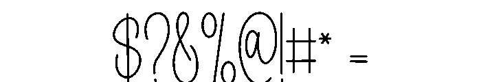 Quinlan Font OTHER CHARS