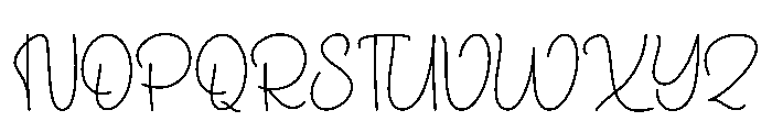 Quinlan Font UPPERCASE