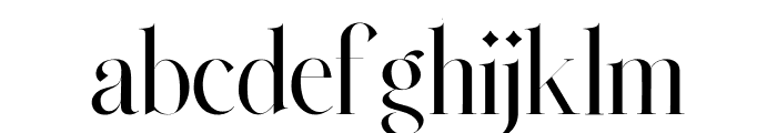 Quirell Font LOWERCASE