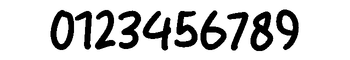 Quirk Inky Font OTHER CHARS
