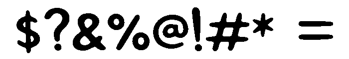 Quirkoo Personal Use Only Reg Font OTHER CHARS
