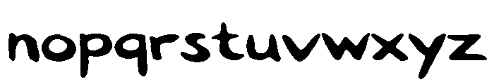 Quirkoo Personal Use Only Reg Font LOWERCASE