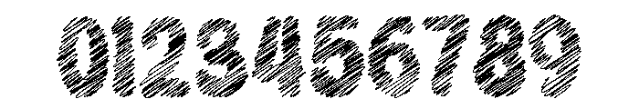 Quirky Shading Font OTHER CHARS