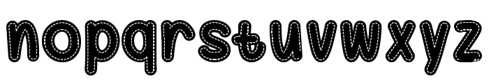 Quirky Stitch Font LOWERCASE