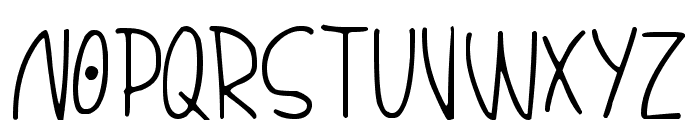 Quirky Thins Font LOWERCASE