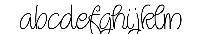Quirlycues Font LOWERCASE