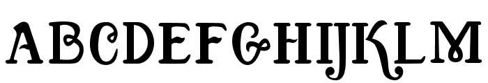 Quixotic Font LOWERCASE