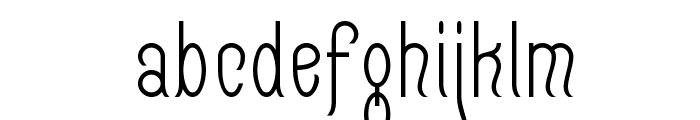 Quixotte Font LOWERCASE