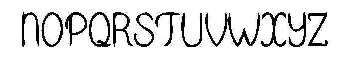 Qundeasy Only For Personal Use Regular Font UPPERCASE