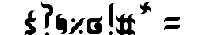 Qurban-Feast Font OTHER CHARS