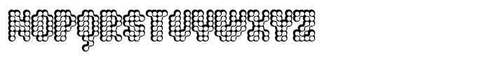 Quad Eq Font UPPERCASE