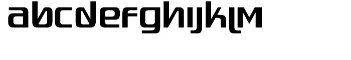 Quadaptor Regular Font LOWERCASE