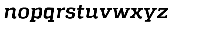 Quadon Bold Italic Font LOWERCASE