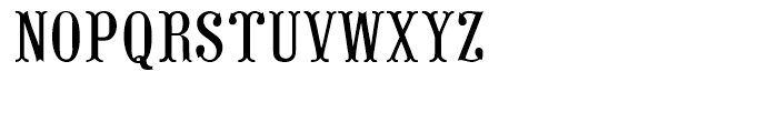 Quadrille 2 Regular Font UPPERCASE