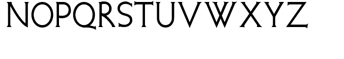 Quadrivium NF Regular Font UPPERCASE