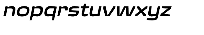 Quagmire Extended Medium Italic Font LOWERCASE