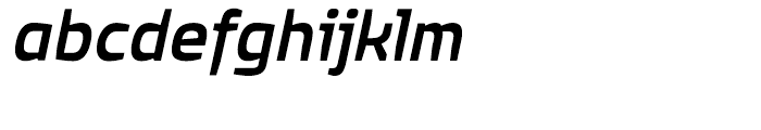 Quagmire Medium Italic Font LOWERCASE