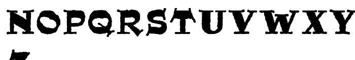 Quaint Roman Font UPPERCASE