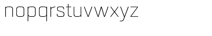 Quarca Extended Light Font LOWERCASE