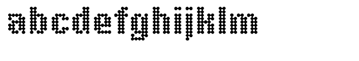 Quartertone Regular Font LOWERCASE