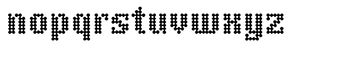 Quartertone Regular Font LOWERCASE