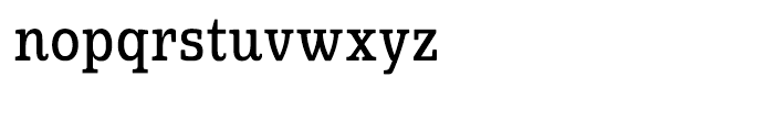 Quatie Condensed Medium Font LOWERCASE