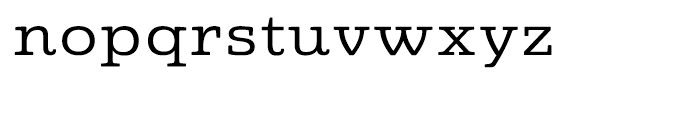 Quatie Expanded Regular Font LOWERCASE