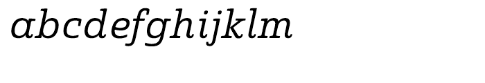 Quatie Normal Regular Italic Font LOWERCASE