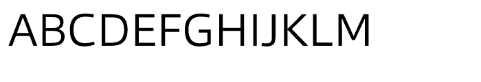 Qubo Light Font UPPERCASE