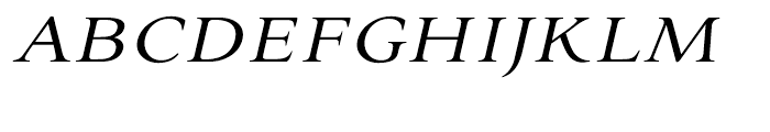 Questal Italic Font UPPERCASE