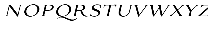 Questal Italic Font UPPERCASE