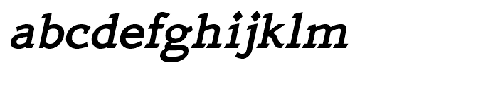 Quick Type Bold Italic Font LOWERCASE