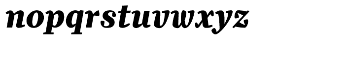 Quiosco Bold Italic Font LOWERCASE