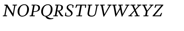 Quiosco Italic Font UPPERCASE