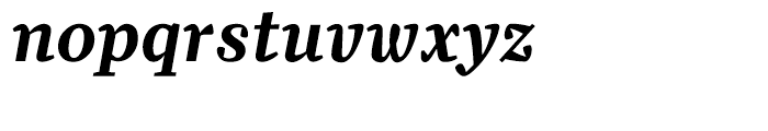 Quiosco Semibold Italic Font LOWERCASE