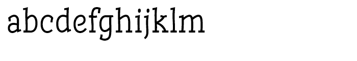 Quirky Regular Font LOWERCASE