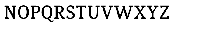 Quiroga Serif Pro DemiBold Font UPPERCASE