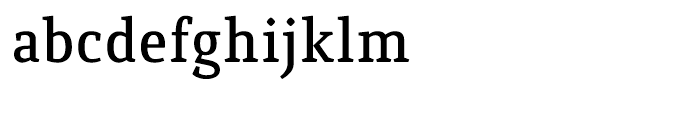 Quiroga Serif Pro DemiBold Font LOWERCASE