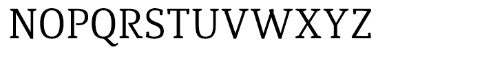 Quiroga Serif Pro Regular Font UPPERCASE