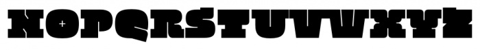 Quadratish Serif Black Font UPPERCASE