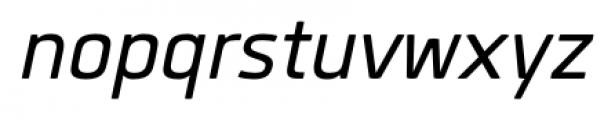 Quan Italic Font LOWERCASE