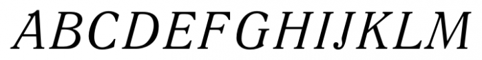 Quant Antiqua Italic Font UPPERCASE