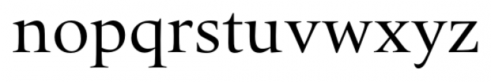 Quant Regular Font LOWERCASE