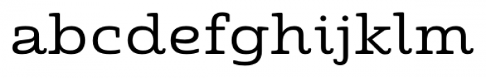 Quatie Ext Regular Font LOWERCASE