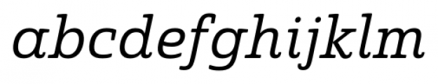 Quatie Norm Regular Italic Font LOWERCASE