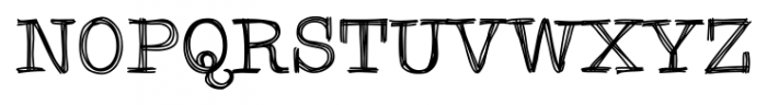 Quattro Tempi Regular Font UPPERCASE